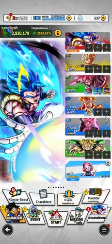 Dragon ball legends account - ball,