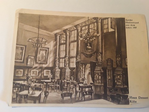 Ansichtskarte haus denant - ansichtskarte,