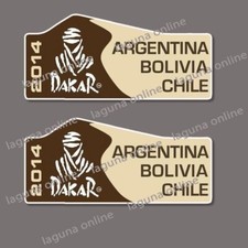 Dakar Rallye Logo Glanz Wetterfest Aufkleber Sticker 3
