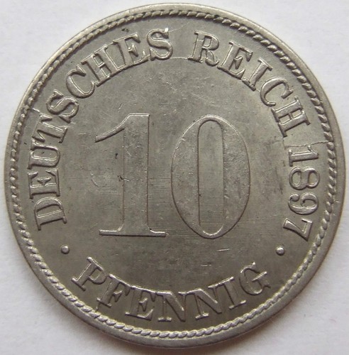 Pfennig 1897 karlsruhe - 1897, g