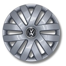 Original VW Polo Zierkappe Chromglanz/Brilliantsilber, 15Zoll 6R0601147C WPU