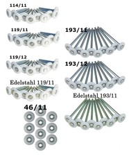 Laufrollen 10 Stück 46 mm Garagentor Sektionaltor Führungsrolle Rollen Torrollen