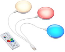 LED Spots Aufladbar Set RGB