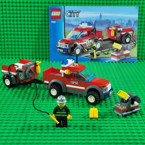 Lego 7942 feuerwehr pick up - feuerwehr, pick-up