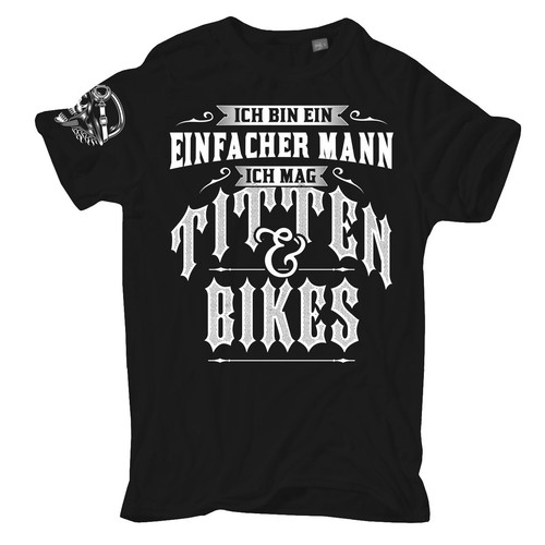 Shirt biker instinkt bis - biker,