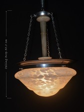 Art Deco Pendelleuchte Vintage