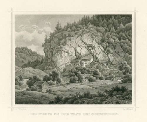 Oberaudorf original stahlstich - original,