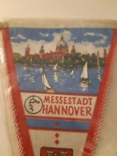 HANNOVER MESSE + FLUGHAFEN Fahrradwimpel 60er/70er Retro Vintage ( 4. von 4 )