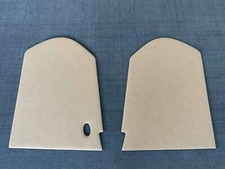 Fußraum A-Säulenverkleidung für Mercedes W113 Pagode ferig bezogen Creme