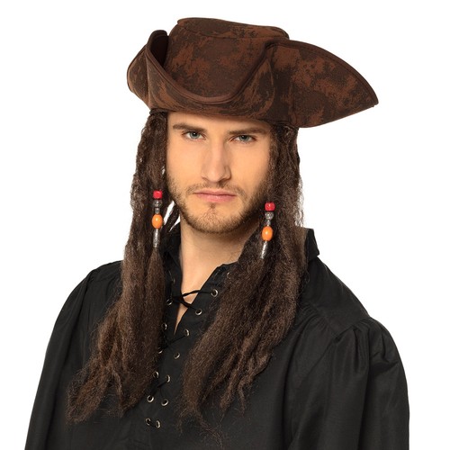 Piratenhut dirty joe braun - dirty,