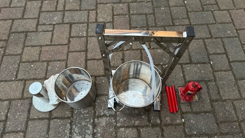 Obst weinpresse inkl - obst/weinpresse,