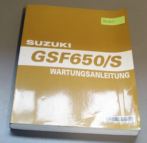 Suzuki gsf 650 k8 k - k8,