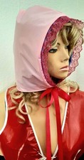 Lackhaube mit spitze - lackhaube,