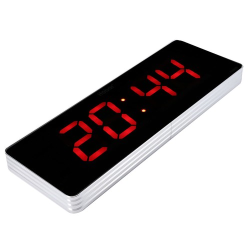Digitale led wanduhr aus - digitale, led-wanduhr