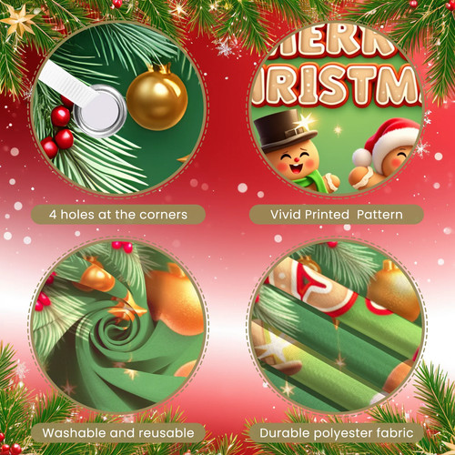 Weihnachtsbanner lichterkranz - weihnachtsbanner,