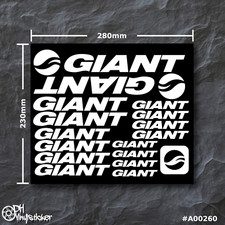 Giant Stickersatz Weiß |