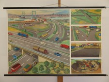 Schul-Wandbild Roads Highway
