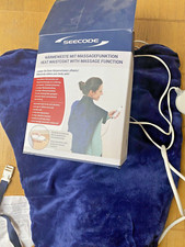 Seecode🦺 Wärmeweste mit Massagefunktion Blau 66 cm x 85 cm  1060 Gramm