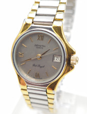 ZENITH "PORT-ROYAL"- Damen-Uhr - Edelstahl, teilvergoldet - Quarz - 59.0150.606