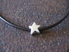 Stern Halskette Leder Beach