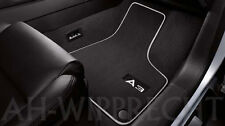 Original Audi A3 S3 8P Sportback S-Line Premium RS3 Fußmatten Velours Matten SET