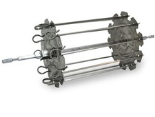 Elektrischer Edelstahl Grillspieß Drehspieß Drehspiess Rotisserie BBQ A