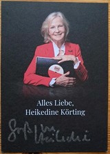 Heikedine Körting Orig Autogramm signiert Autorin Hörspiel TKKG drei ??? uvm- AK
