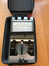 Goerz electro Unigor 3P mit Ledertasche Messgerät Messbrücke Vielfachmessgerät