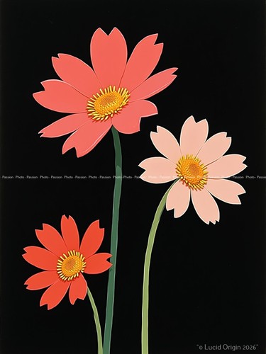 Foto blumen pop art - foto,