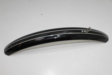 SKS Schutzblech  26"  vorn  schwarz glanz -Silberstreifen  leicht 60 mm