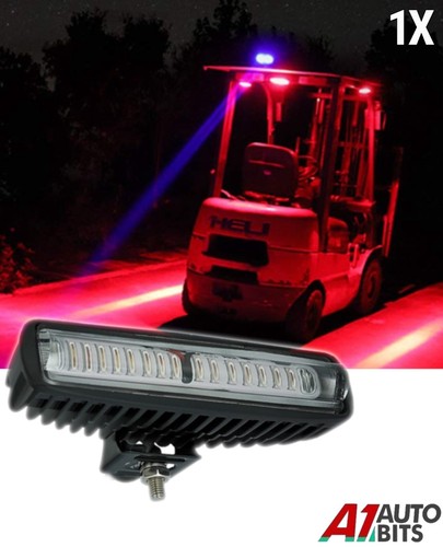 Rote led sicherheitszone - rote,