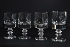 4 Vintage Eisch Glashütte