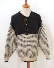 Janus Island Norweger Strick Pullover Grösse 50 Herren Wolle H201