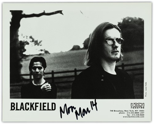 Blackfield 8x10 promo photo - promo,