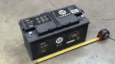 Original halfords Batterie AGM Autobatterie 92Ah für Mercedes AUDI BMW VW KIA