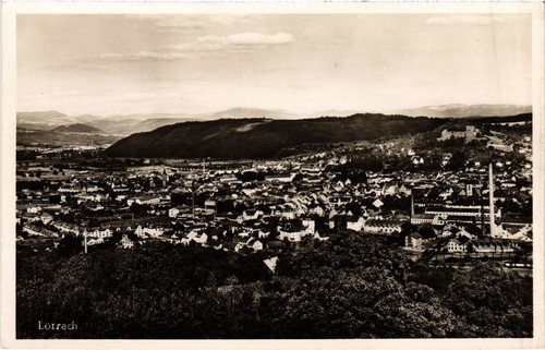 Cpa lorrach germany - ak,