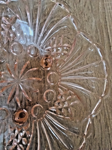 Flache glasschale rosalinglas - glasschale,