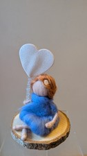 Waldorf filz fee engel figur - filz,