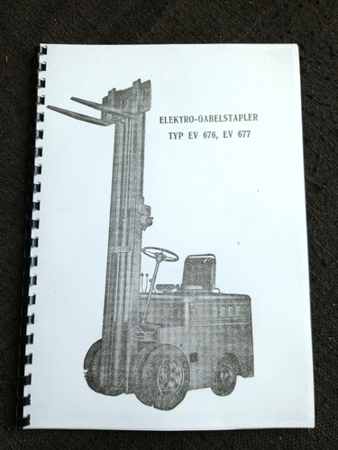 Nva ddr elektro - nva, elektro-gabelstapler