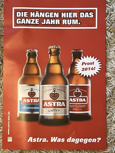 Astra bier posterkalender - astra,