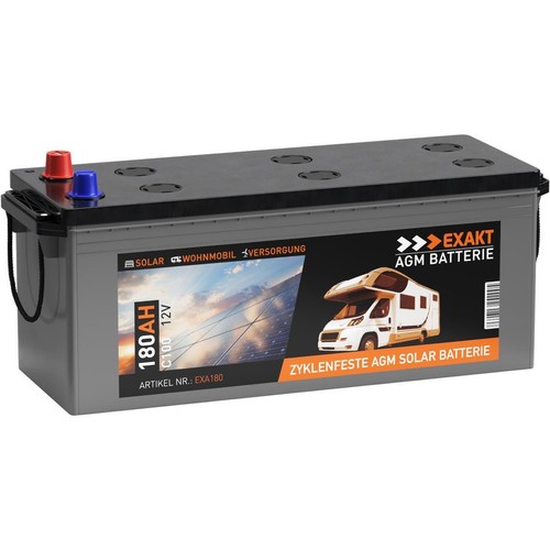 Agm batterie 12v 180ah - batterie,