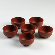 Chinesische Teeschalen Ton Yixing-Ton Teetassen-Set 6-teilig Teetassen aus Ton