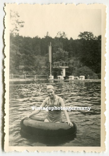 D5352 foto 50er jahre hübsche - foto,
