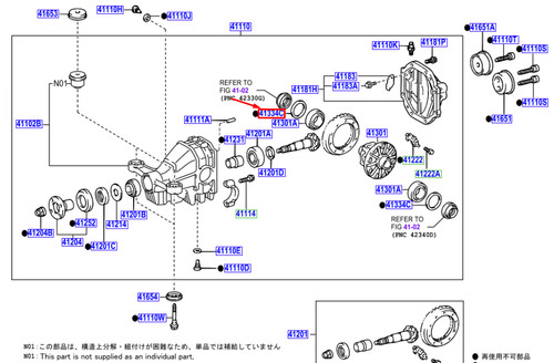Lexus mk3 heckdiff - is,