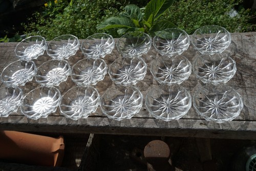 Glas kompottschalen - glas,