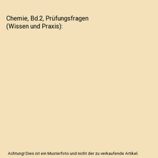 Chemie, Bd.2, Prüfungsfragen [Wissen und Praxis], Ehlers, Eberhard