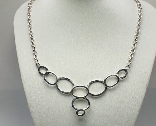 Sterling silber 925 gehämmert - sterling,