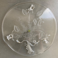 WMF Glas-Servierplatte, Servierteller, Kuchenteller, Neu ohne Umverpackung 34 cm