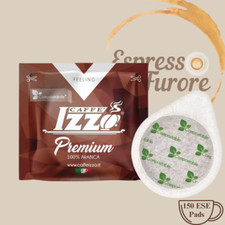 Izzo Premium 100 % Arabica E.S.E. Kaffeepads 150 Pads
