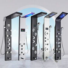 Edelstahl LED Duschpaneel